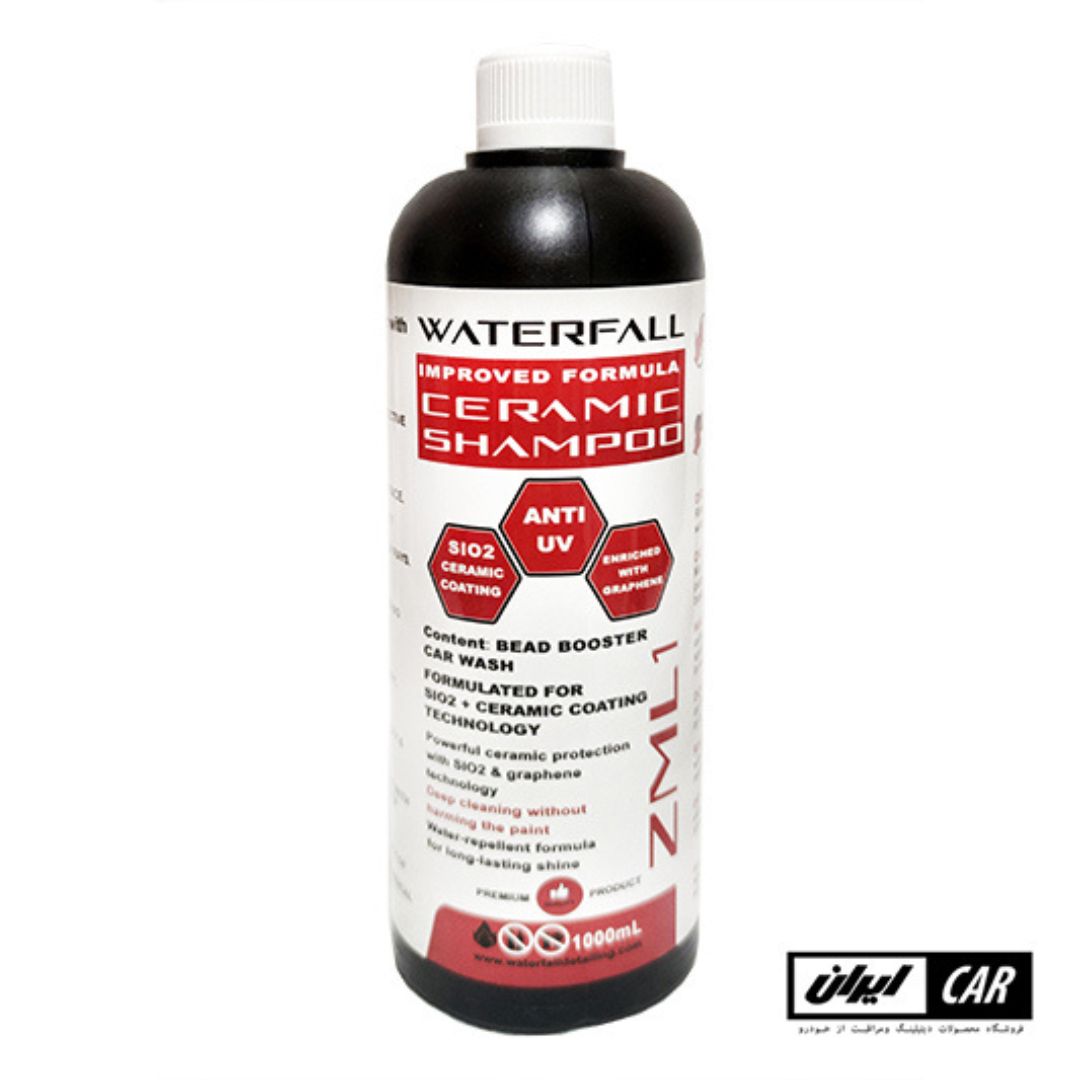 شامپو مخصوص شستشوی بدنه خودرو نانو سرامیک شده واترفال مدل Waterfall Ceramic Shampoo Car